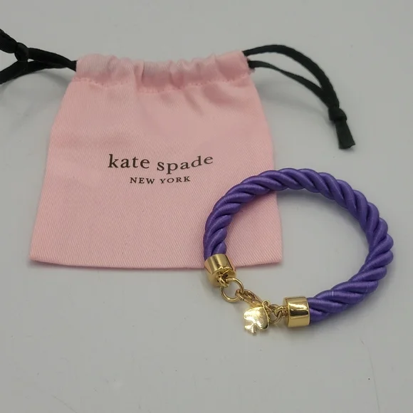 Thin Sailor Rope Bracelet Pink & Purple